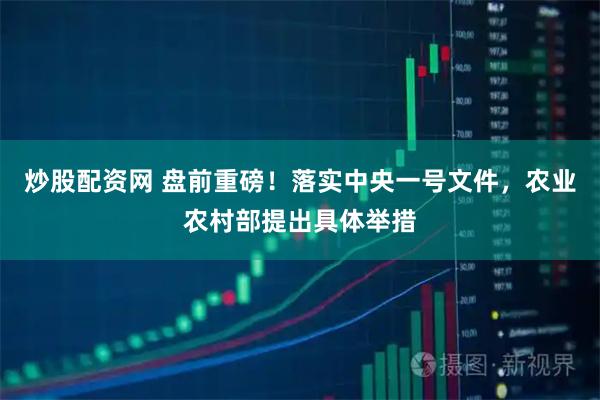 炒股配资网 盘前重磅！落实中央一号文件，农业农村部提出具体举措